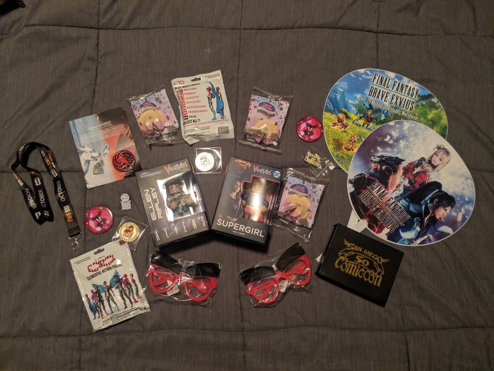 Comic Con 2019 Goodie Bag