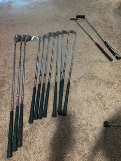 Left handed golf clubs