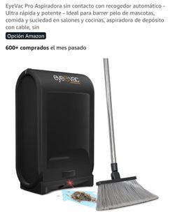 Contactless vacuum cleaner