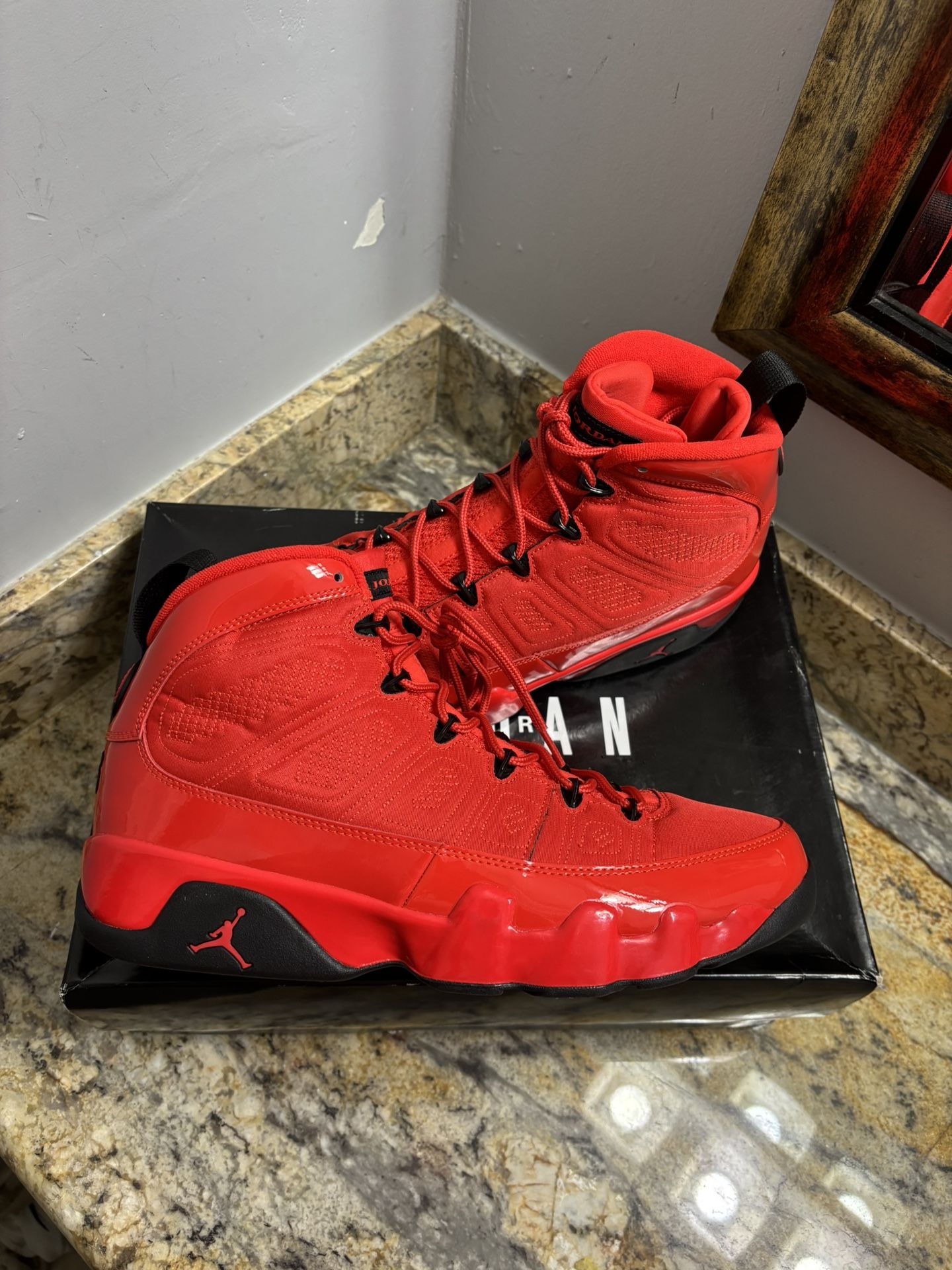 Jordan 9 Red Chili