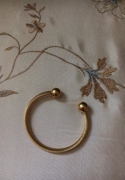 Brasalet gold plated