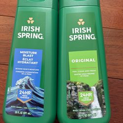 Irish spring body wash $3/each