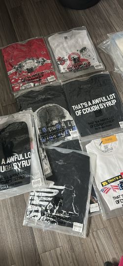 AWFUL LOTTA COUGH SYRUP T-SHIRTS