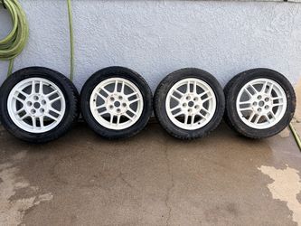 Evo 4 Oz Racing 5x114.3 White Wheels