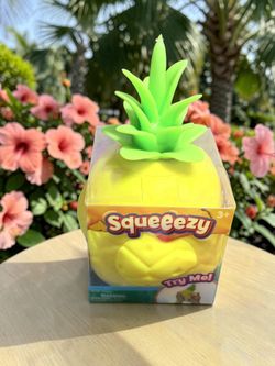 Squeezy Pineapple Squishy Sensory Fidget Stress Squeeze Stretch Toy