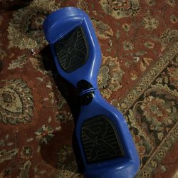 blue hoverboard