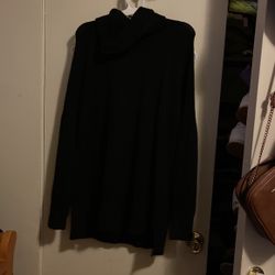 Black Turtle Neck Sweater
