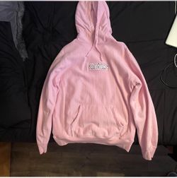 Supreme Bandana Box Logo hoodie pink