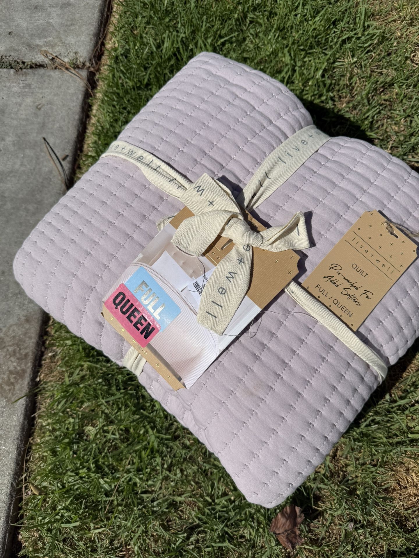 New pink/purple Queen Quilt