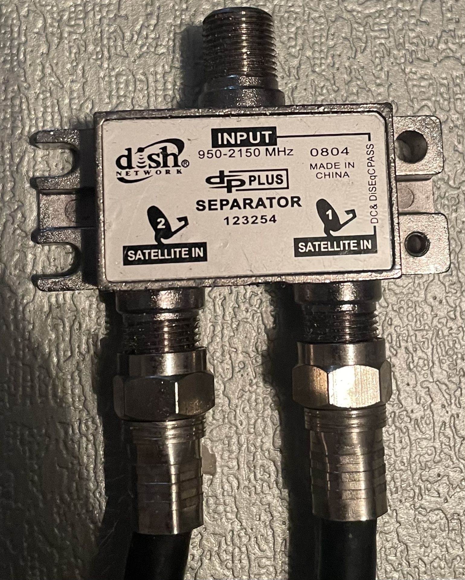 Dish Network 123254 DP Plus Splitter Separator 950-2150MHz