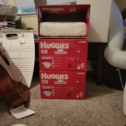 Huggies Size 6 Little Movers 185 Total