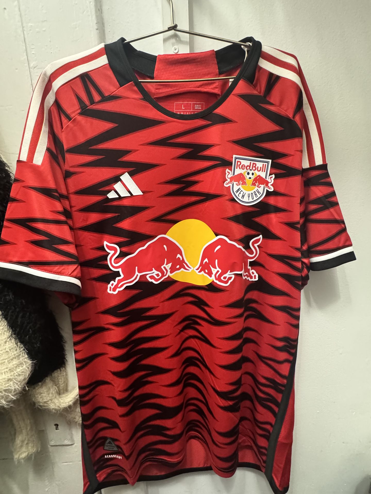 New York Red Bulls Adidas Authentic Jersey 24/25