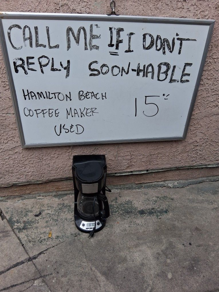 Cafeteria Coffee  Maker 