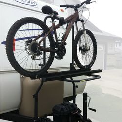 Arvika travel trailer bike rack