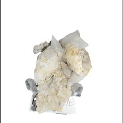 Clear White Apophyllite Crystal Cluster 