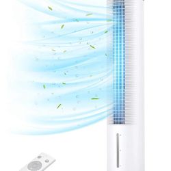 Paris Rhône 45” Tower Air Cooler w/ Remote – 3-in-1 Evaporative AC Fan 