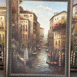 Venice oil painting