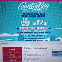 Country Bay Music Festival , Wells Fargo Club VIP