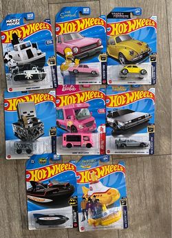 Hot Wheels characters collection