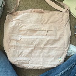 pink messenger bag 