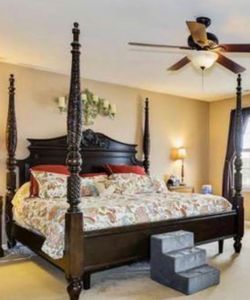 Four poster bed fram
