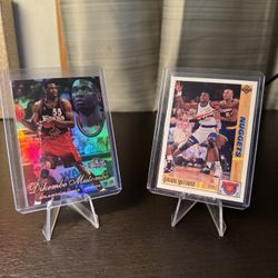 Dikembe Mutombo Rookie Card & Showcase Holo