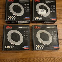 2018-2021 STI / 2024-2025 WRX TR w/ Brembo DBA 4000 Series Slotted Rotors Front and Rears