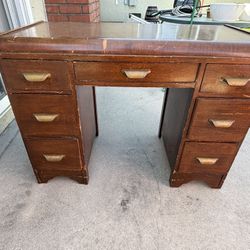 Wood Desk. 