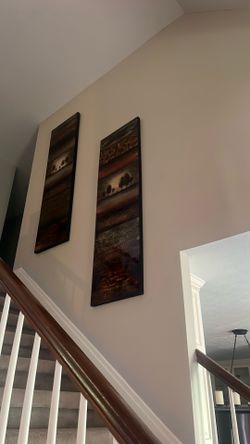 Matching canvas pictures