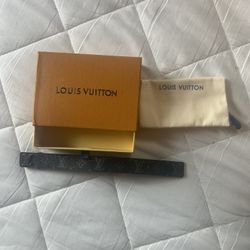 Black Louis Vuitton Bracelet 