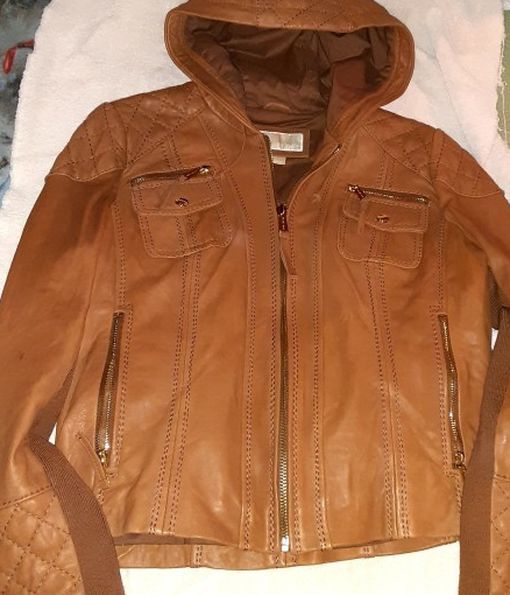 Leather Michael KORS Jacket