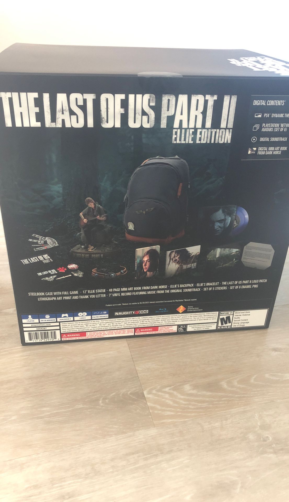 NEW. GAME: The Last of Us Part II Ellie Edition (Read Description). for  Sale in Lancaster, CA - OfferUp