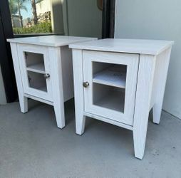 Nightstands End Tables 2pcs New