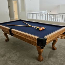 8’ Buckhorn Pool Table - Delivered & Installed