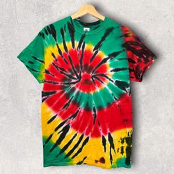 REAGGE TIE DYE TEE 