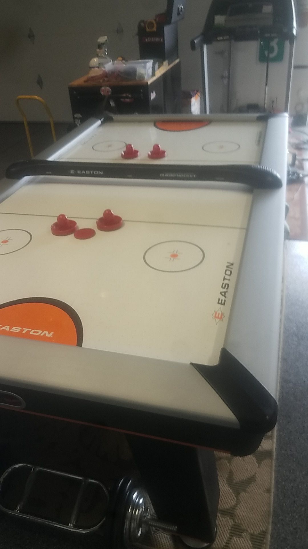 Full size hockey table game room Air powered Turbo Hockey