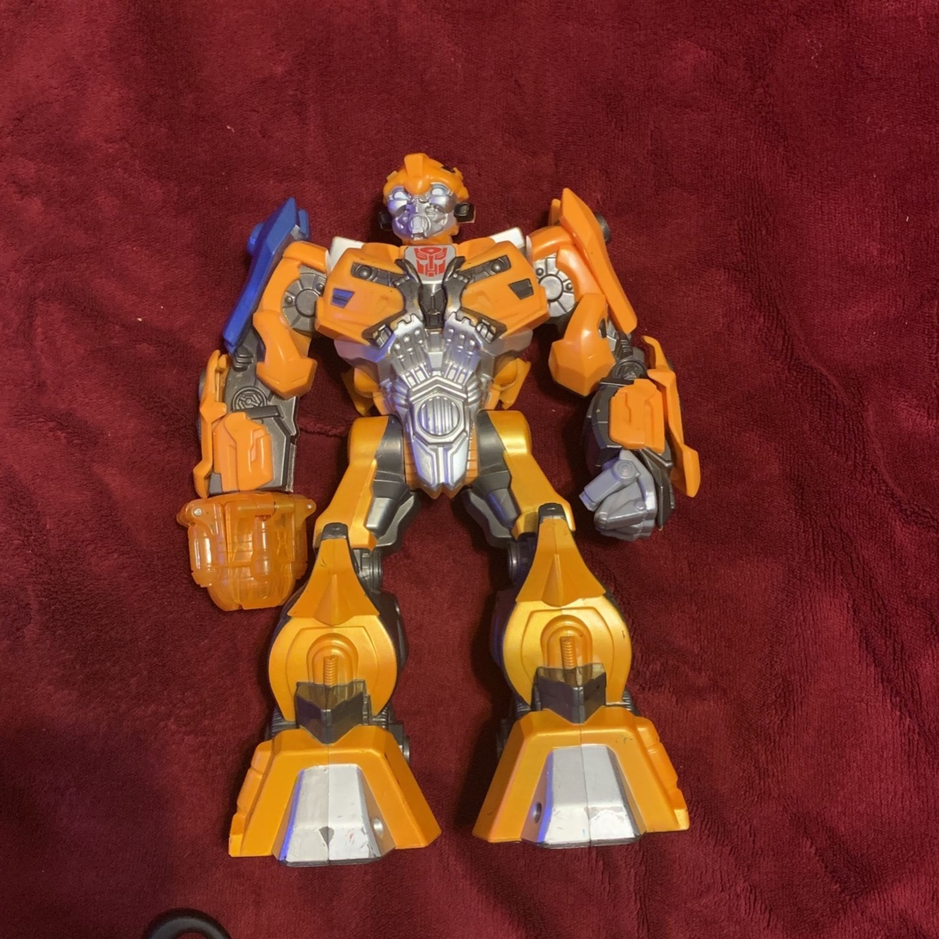 Hasbro-Tomy Transformers Bumblebee-Talking Action 10" Tall Sound & Light Up