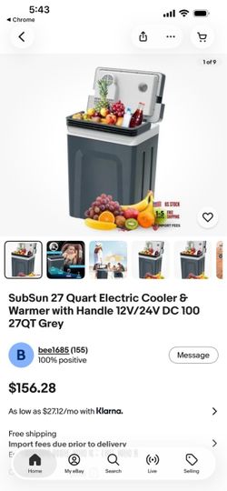 Electric Ice chest