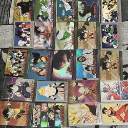 Vintage Dragon Ball Z Cards 30 Total