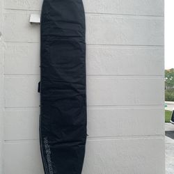 10’-6” Longboard Surf Board + Day Bag & Fins