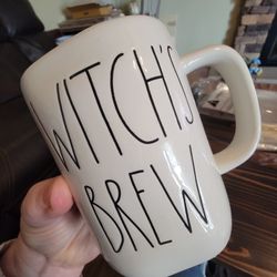 Rae Dunn "Witch's Brew" coffee mug
