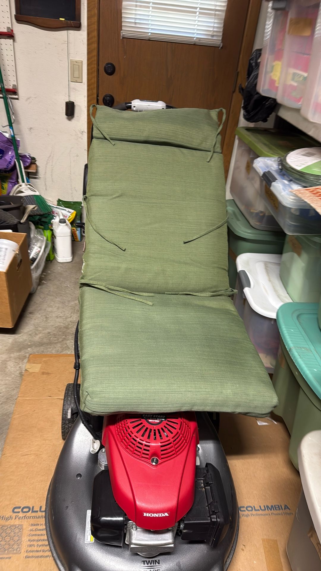 3 Green Patio Lounge Chair Cushions
