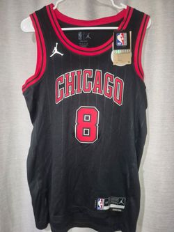 Chicago Bulls #8 Jordan NBA Statement Jersey
