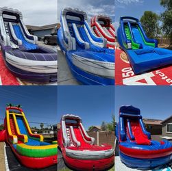 Water slides