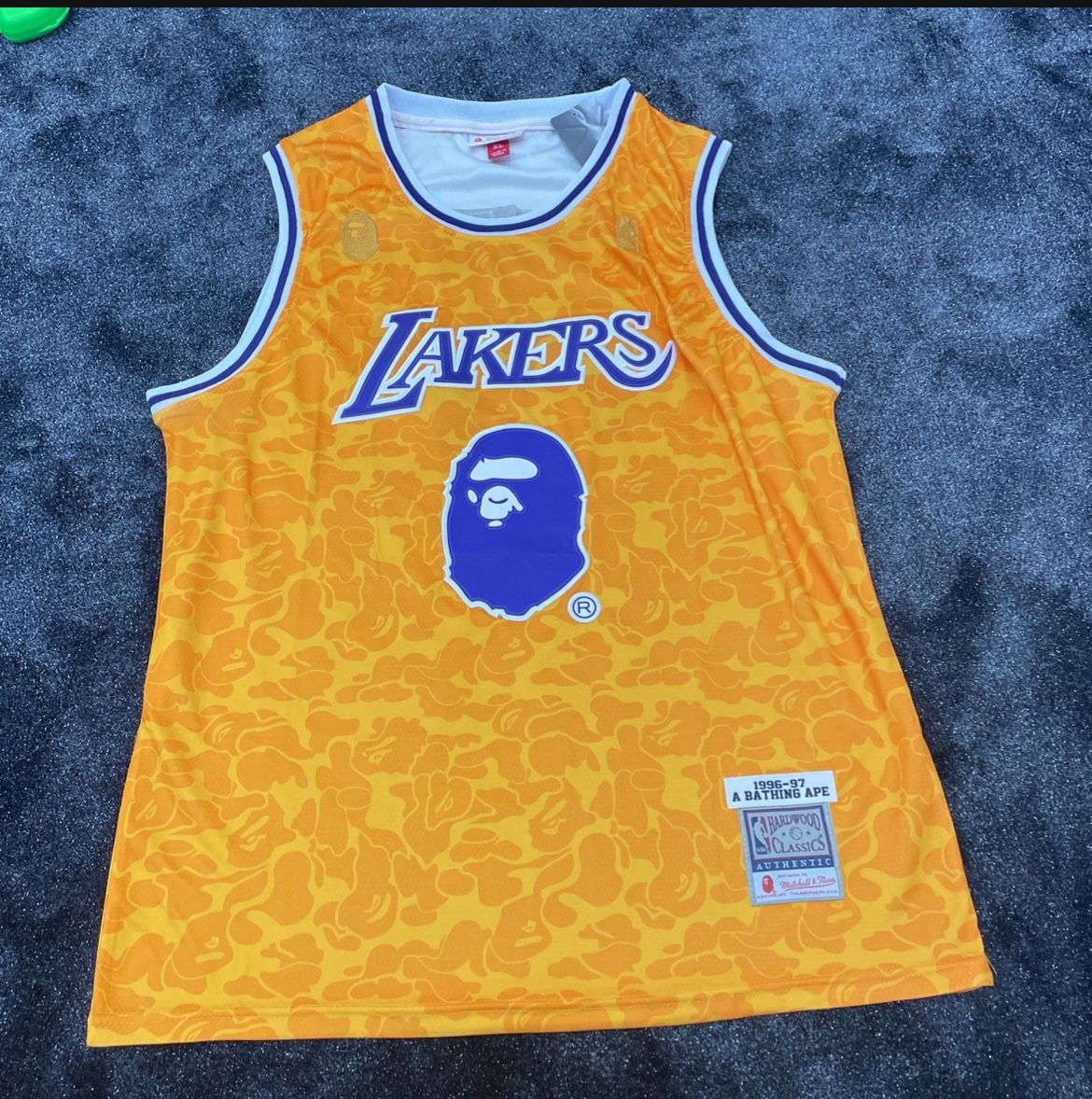 Lakers Bape Jersey 100% Authentic