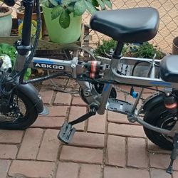 Adult ebike - electric scooter 14in foldable frame 2023