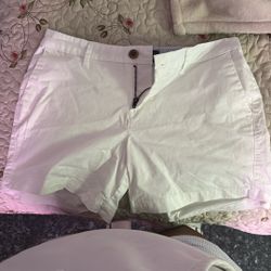 White Shorts
