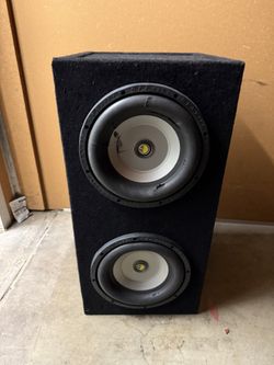 Pair of Gravity 12 Inch 2400 Watt Car Audio Subwoofer