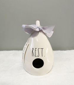 Rae Dunn Rest Birdhouse