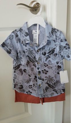 Toddler boys shorts set 2T
